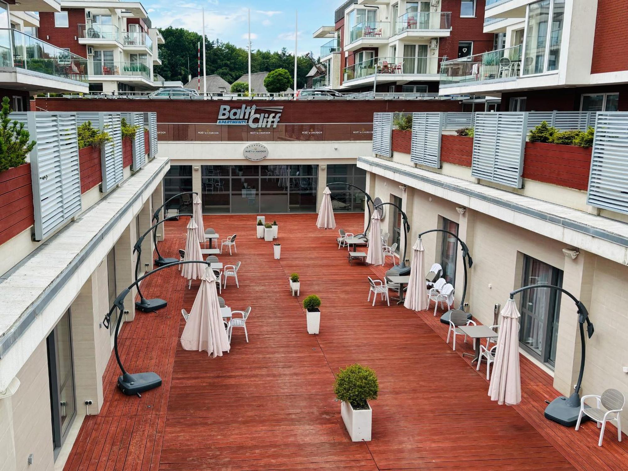 Apartament Private Baltic Cliff Niechorze Exterior foto